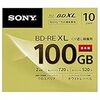 SONY ビデオ用ブルーレイディスク (10枚パック) 日本製 10BNE3VCPS2