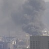 【現場映像】鶴見区で倉庫火災発生‐高校生40人緊急避難、黒煙の健康被害に警戒