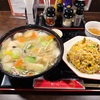 青森県八戸市/中華彩館 剣心さんでエビあんかけラーメンと半チャーハンを食べて来ました。