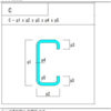 jw_cad 外部変形 － (47) リップ溝形鋼 －