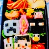 簡単キャラ弁　マイクラ編　マインクラフト