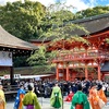 【京都⛩で人気の下鴨神社と加茂みたらし茶屋🍡】初詣の伝統の蹴鞠初め⚽️と恒例の水みくじ✨