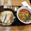 西川口の「二幸」でカツ丼とうどんランチセットを食べました🐖