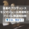 2021年　猛暑のプロヴァンス　モンマジュール修道院とフリゴレ修道院訪問