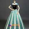 ディズニー Frozen アナと雪の女王 アナ Anna プリンセスドレス 刺繍スタイル コスプレ衣装