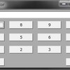 wxFormBuilder を使って電卓を作ってみました。