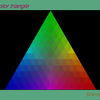 色三角形（ＳＩ：Ｖ=２/５）
