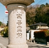 サクラの佐倉宗吾霊廟訪問・rolleiflex SL35 back Xenon fuji200