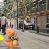 自由が丘の路地が広くなった！ヒトカゲと歩く新しい駅前【ポケモンGOAR写真】
