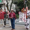 面白いちんどん屋、見～つけた！