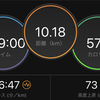 ジョギング10.18km・【ダニエルズ第12週Q1】ダニエルズのメニュー再開の巻