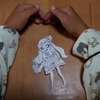 着せ替えの玩具を作る娘