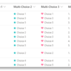 【List Formatting】複数選択肢列の値を箇条書きのように表示する