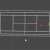 ML-Agents tennis 横移動もできるようにして学習中