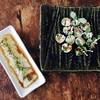 【ローフード和食】ロー寿司とアロエのお刺身