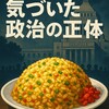 チャーハンで気づいた“政治の正体”