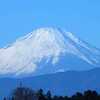 富士山と火事