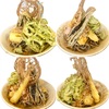 立ち食いそば あさだけ（錦糸町）つゆもナスそば＋サボ天＋ベビーコーン天