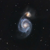 Ｍ５１：りょうけん座の渦巻銀河