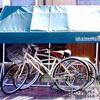 駐輪場テント　【雨風から自転車を守る　簡単取り付け】