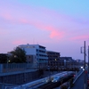 👼🐉夕暮れ時の《🚅新幹線🚆在来線》光景❣❣