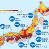 地震について