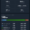 【EペースJog】13km Avg 4'28/km Jogはいい感じだが