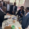 THE MINISTER OF EDUCATION