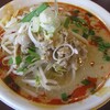 らぁ麺三軒屋（いすみ市）＠中山競馬場　味噌ホルモン野菜ラーメン