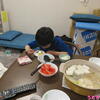 うたちゃん日記♪2025/2/7♪今日はお鍋（お肉少なめ）