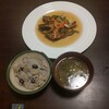 アジの南蛮漬けと炊き込みご飯