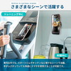 【最先端の真空吸着技術】走行中もスマホをしっかり固定