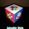 ルービックキューブで模様を作りました！　Rubik's Cube art design