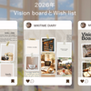 謹賀新年：2026 Vision board とWish list