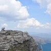 小屋開けの遊山　かえり道