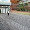 強い風　ｘマスの絵雑巾づくり　ツリーを飾る