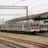 ありがとう　長野電鉄8500系T2編成、朝陽さくらラッピング　そしてさらば･･･