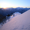 2017/4/16 残雪期の上越　棒立山～タカマタギ～日白山～平標山(日帰り)