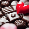 バレンタイン　チョコレート　詰め合わせ　赤いハートのチョコ