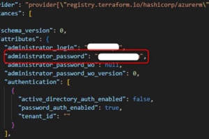 Terraformにてwrite-only attributeを利用する
