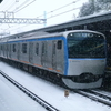 2014年　大雪の神奈川の鉄道１