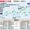 7月24日、25日、オリンピック自転車ロードレース競技開催！観戦は自粛、交通規制に注意！  