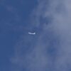 高空の飛行機