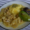 牛乳で作るスパイスカレー。カシューナッツで更においしく。