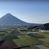 No.78  鹿児島県　開聞岳と竹山と指宿枕崎線