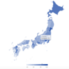 highcharterで日本地図へのマッピング