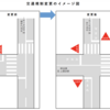 長野県諏訪市 柳並線と中浜2号線との交差点における交通規制が変更に