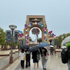 雨の中のUSJ