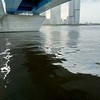 東京湾（川）の水が真っ黒なのは、子供の頃から変わらず。