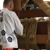 祇園祭の鉾建て
